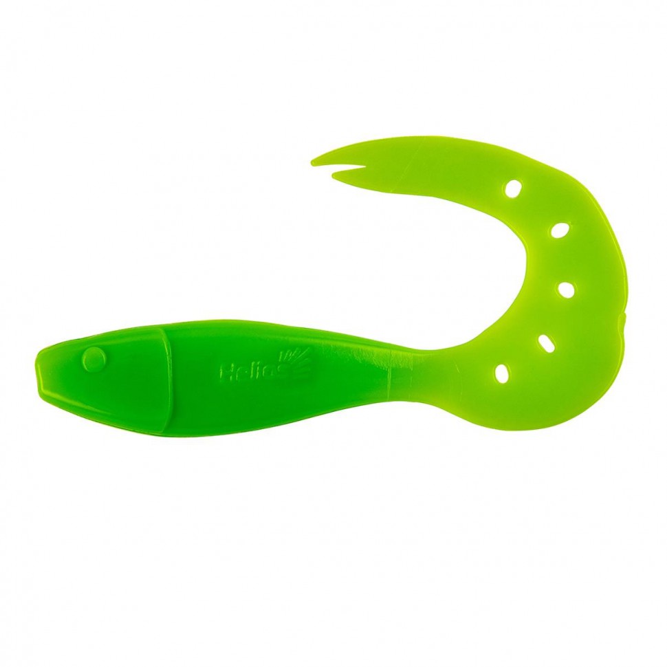 Твистер Helios Kasandra 4"29/10,9см, цвет Lime 5 шт HS-34-008 , 